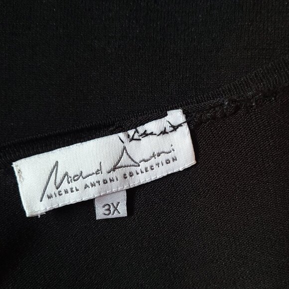 3X | Michel Antoni | Botanical Embroidery Cardigan - Picture 4 of 5